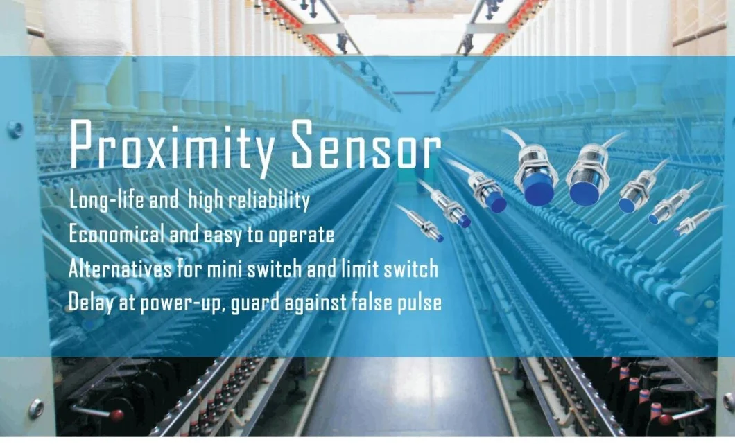 NC Metal Head Inductive Proximity Sensor with Long Distance Detection